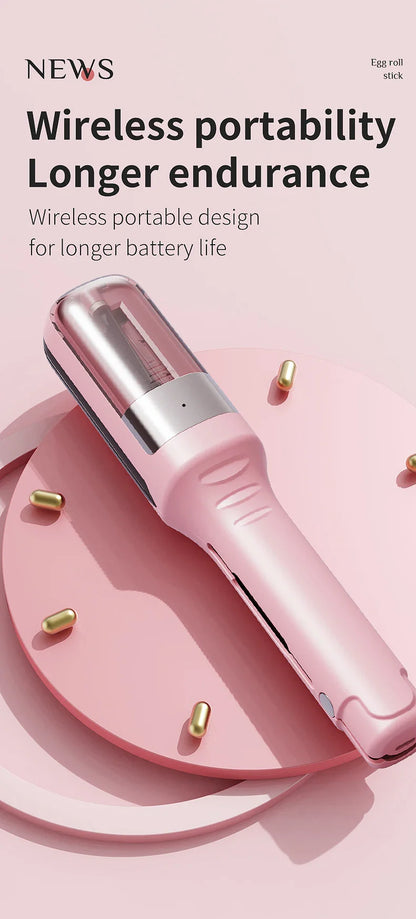 Cordless Hair Ends Trimmer – Professional Automatic Split End Remover for Dry, Damaged, Brittle Hair