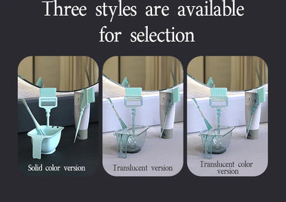4-Piece Professional Hair Dyeing Set – Tinting Bowls with Brushes, Large Capacity Reusable DIY Hair Styling Tools