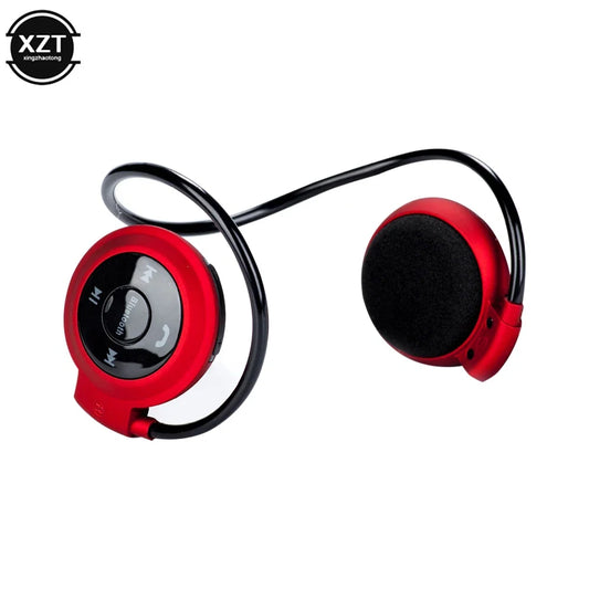 Sport Bluetooth Wireless Headphones - Stereo MP3 Player with FM Radio, Micro SD Slot & Hands-Free Mic