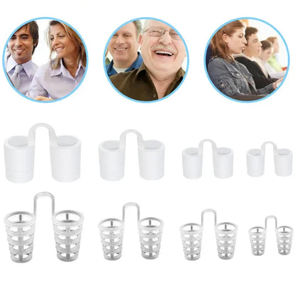 Anti-Snore Nose Clip – 1/2/4/8pcs Sleep Aid Apnea Breathe Device to Stop Snoring