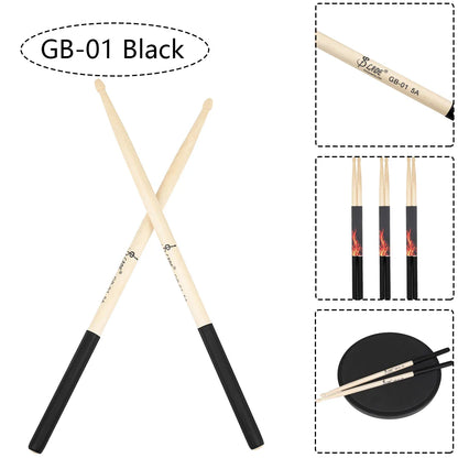 5A Maple Drumsticks – DS-09 Multicolor Drum Mallets, Professional Percussion Musical Instrument Accessories