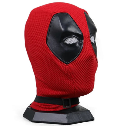 Deadpool Cosplay Mask - Wade Wilson Knitted Cotton Mesh Halloween Party Headgear