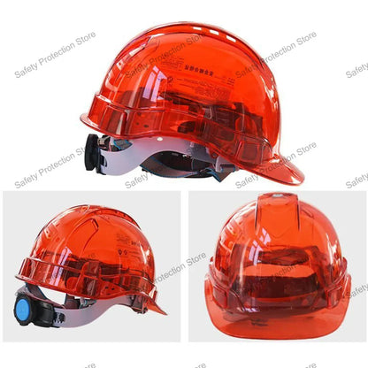 Construction Safety Helmet - Vented Protective Hard Hat for Climbing, Outdoor & Workplace Use