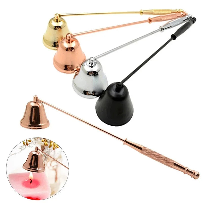 Candle Accessory Set – Stainless Steel Candle Extinguisher, Cutter & Trimmer Tool for Home Decor, Party & Wedding