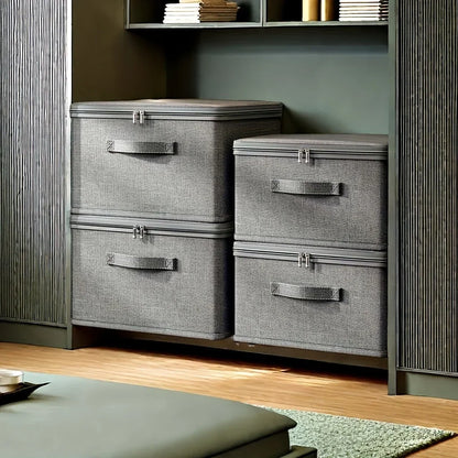 Large Capacity Storage Box with Compartments - Quilt, Bra and Underwear Organizer
