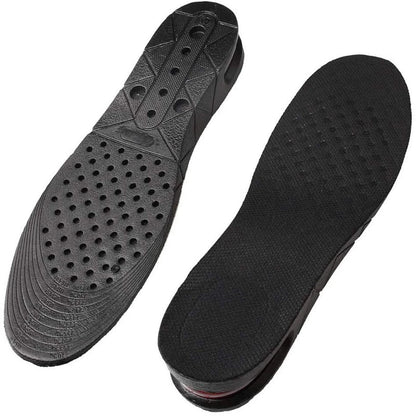 Height Increase Insoles with Air Cushion – Elevator Shoe Inserts for Men & Women, Adjustable 3-9cm Taller Footwear Lifts