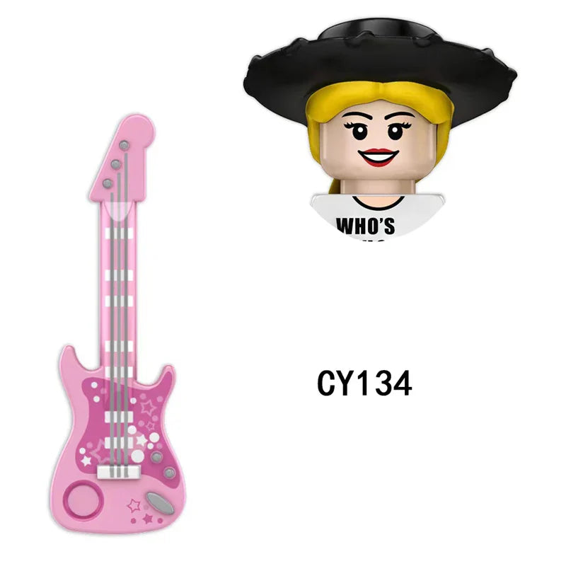 LG1015 Girls Building Blocks Princess Mini Dolls – Cute Kawaii Assemble Bricks Action Figures Kids Christmas Toy