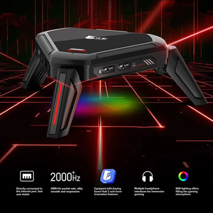 HOT GAMWING Jiaying Scorpion 2Pro / Moxie 2 Pro — 100Mbps Keyboard & Mouse Converter for Android 10+ (PUBG Ready)