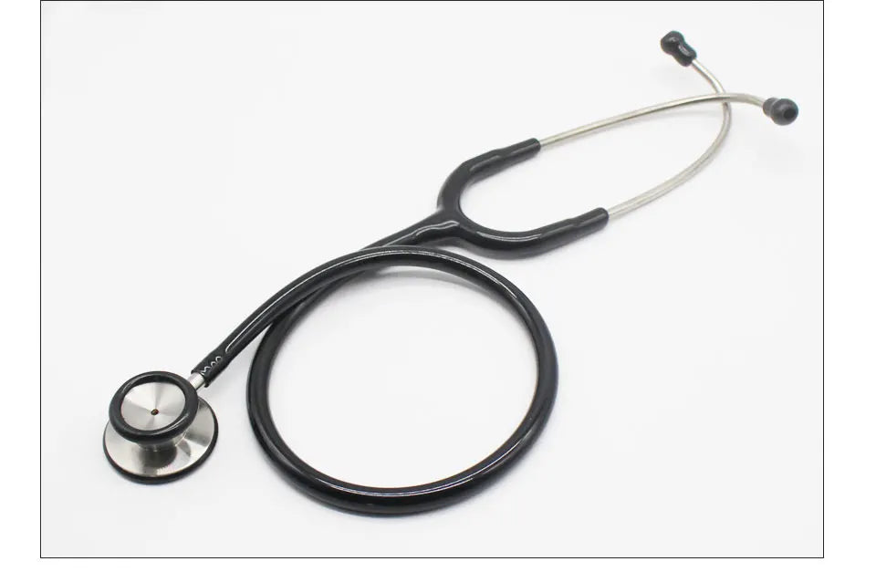 AiQUE Double Chest Piece Stethoscope — Professional Cardiology Medical Device for Doctors and Medical Students