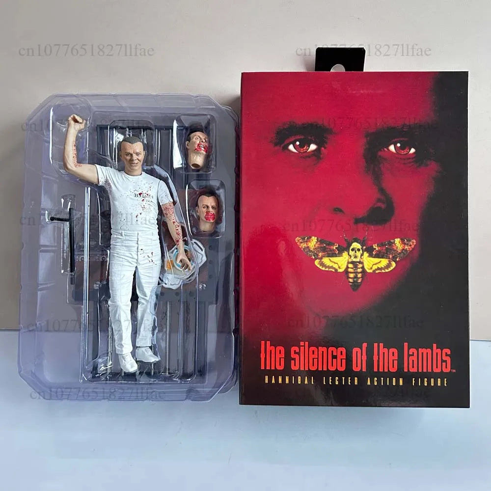 NECA Hannibal Lecter Action Figure – Silence of the Lambs Jailbreak Movable Collectible Toy