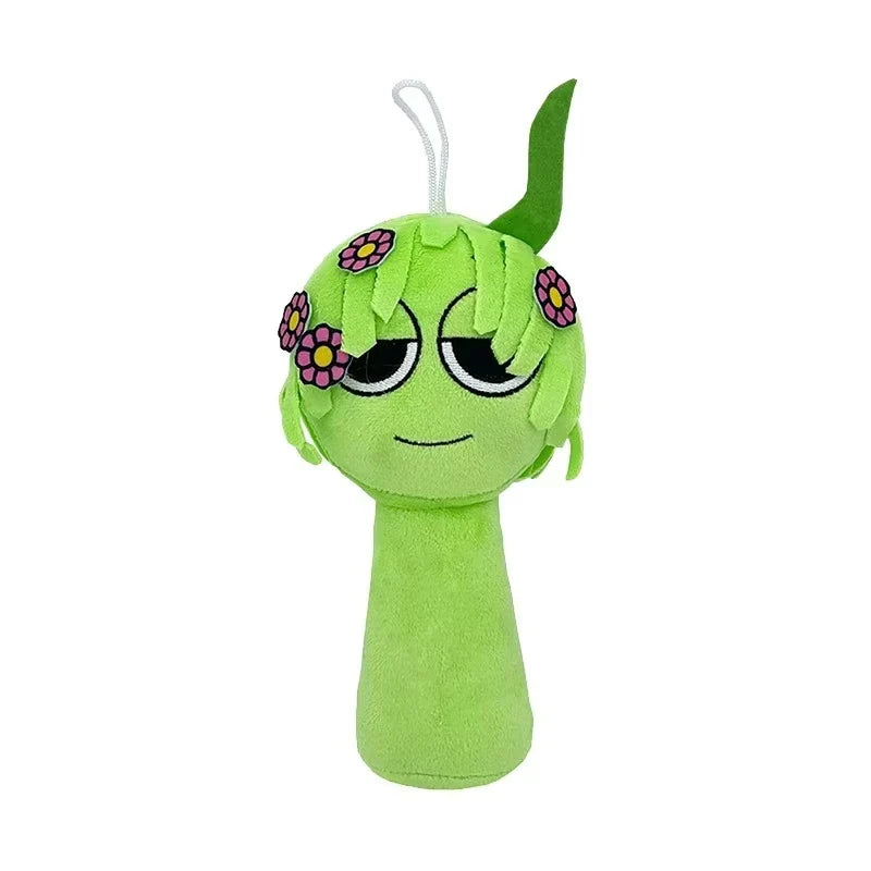 Sprunki Plush Toy Set Soft Cartoon Stuffed Animal Plush Dolls Collectible Fan Gift for Birthdays & Christmas