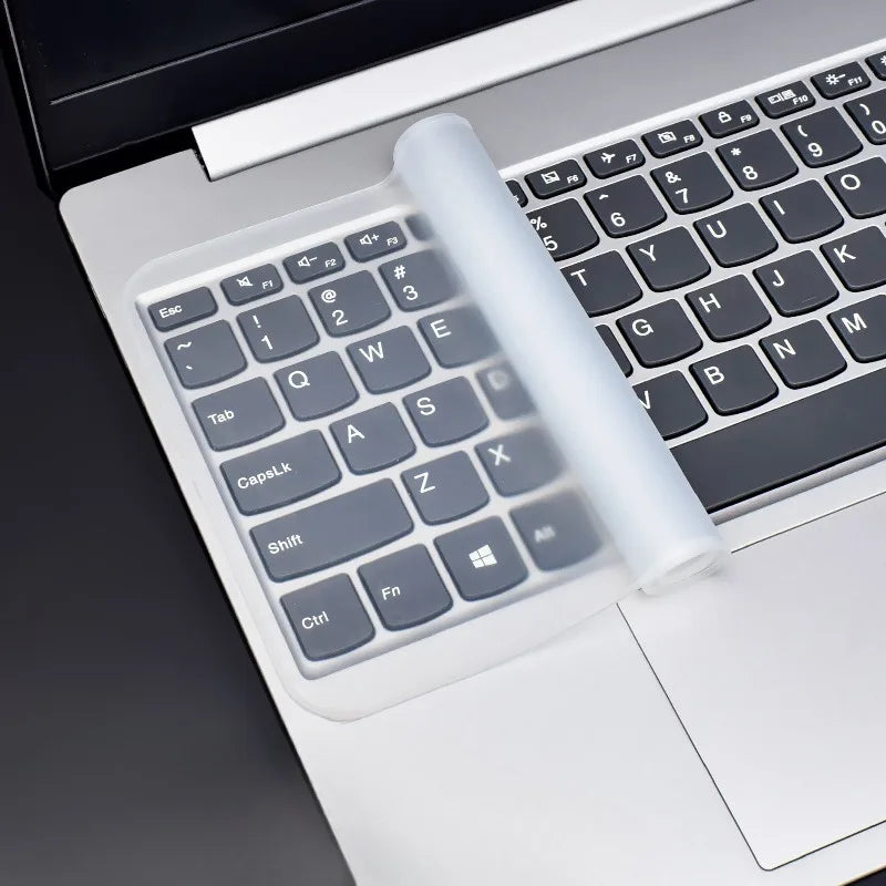Universal Silicone Laptop Keyboard Cover Protector – 12–17 Inch Dustproof Keyboard Skin for Notebook Computers