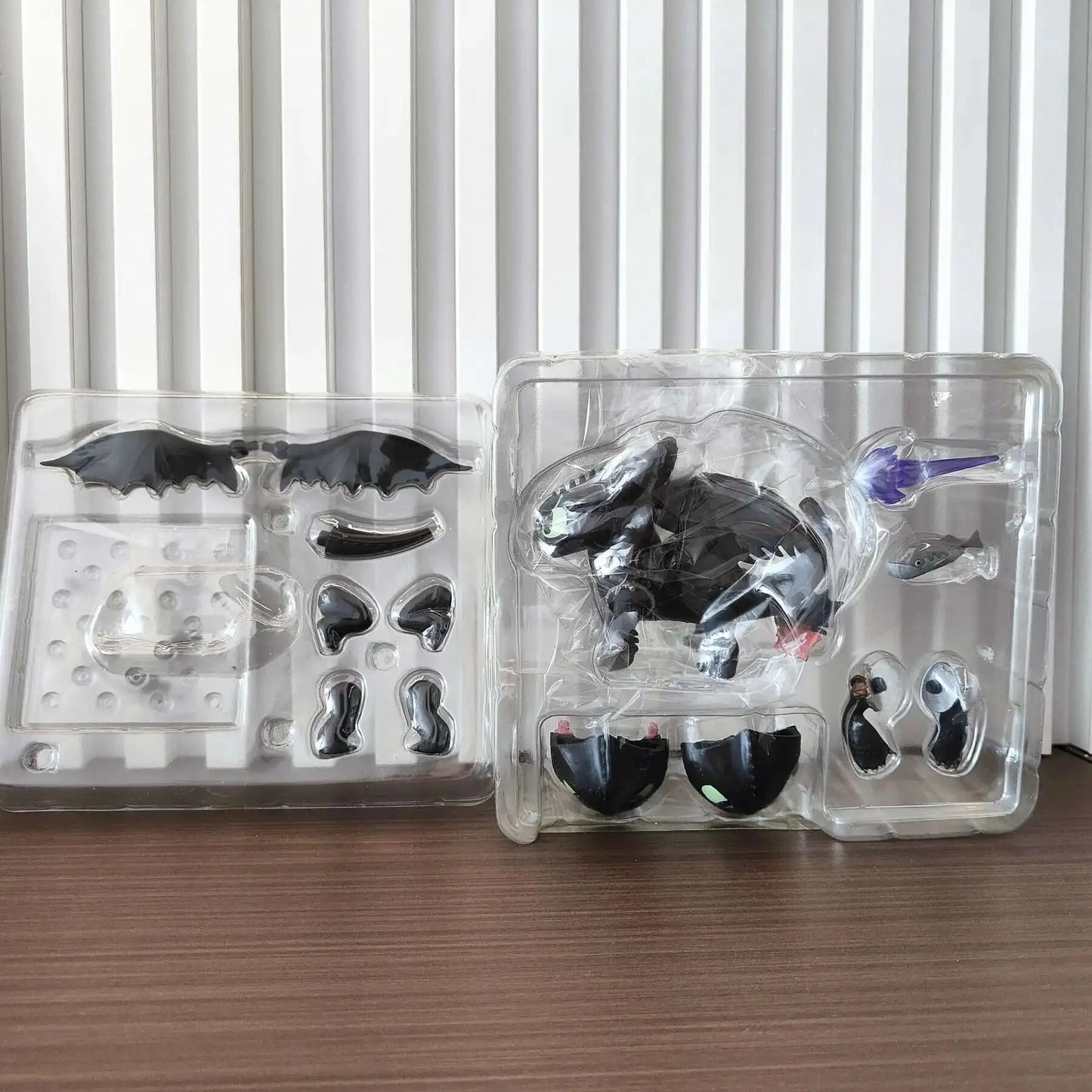 How to Train Your Dragon Anime Figure #2238 – Toothless & Light Fury Action Model Kit, Ornament Toy, Collectible Gift