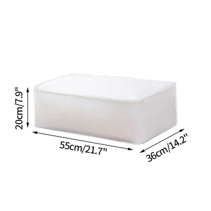 Large Waterproof Clothes Storage Bag – Dustproof Quilt & Wardrobe Organizer, Foldable Luggage Closet Storage Solution