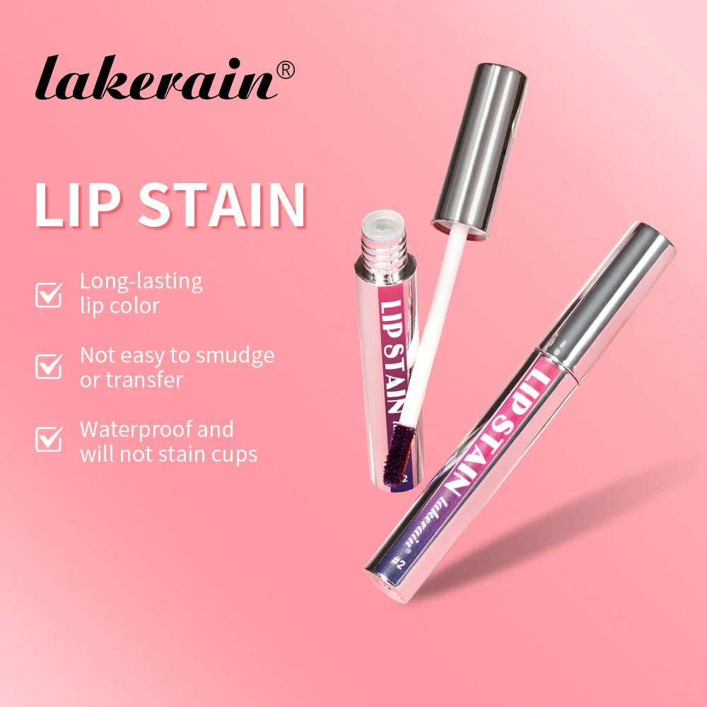 Peel-Off Lip Stain – Long-Lasting, Waterproof Pink Lip Tint | Transfer-Proof Natural Lip Color for Women’s Cosmetics