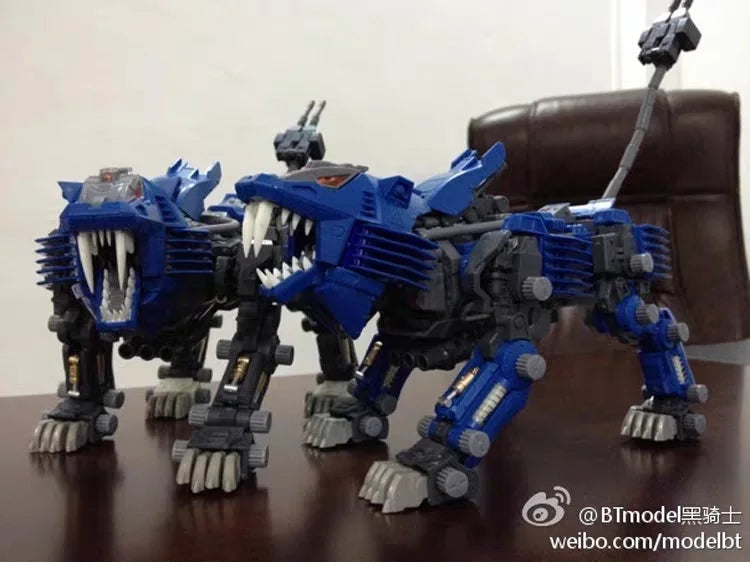 BT ZOIDS RPZ-03 Shield Liger Model Kit — 1:72 Scale Full Action Plastic Building Blocks for Birthday & Christmas Gifts