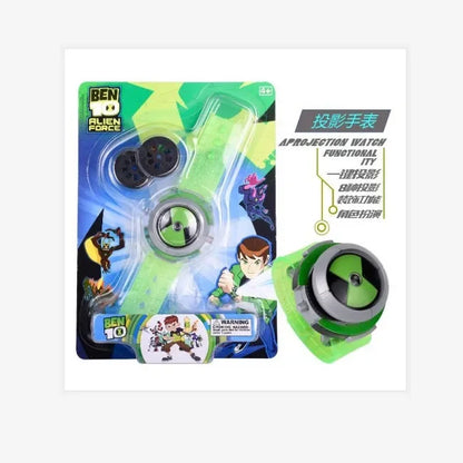 Omnitrix BEN10 Action Figure – Ben Tennyson Projection Watch with Sound & Light, Kids’ Smart Toy Gift