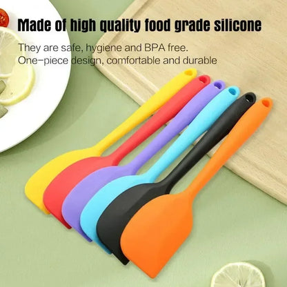 Food Grade Silicone Cake Mixer Spatula – Butter & Cream Baking Tool, Durable All-in-One Kitchen Utensil for Mixing & Decorating