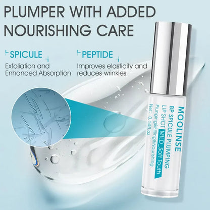 BP Spicule Plump Lip Shot – Instant Lip Volumizer, Long-Lasting Moisturizing Lip Plumper Gloss for Sexy Beauty Makeup
