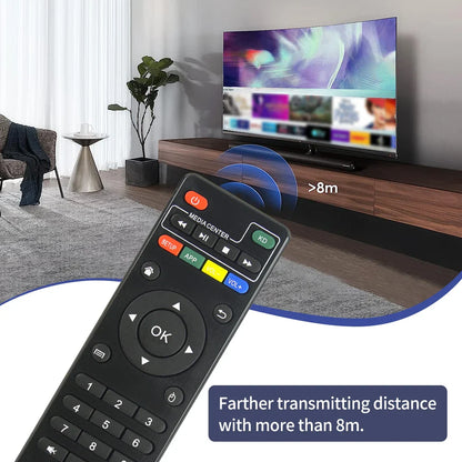 X96 Mini Universal Remote for Android TV Box, Compatible with MXQ Pro 4K, T95M, T95X, H96 Pro+ & More