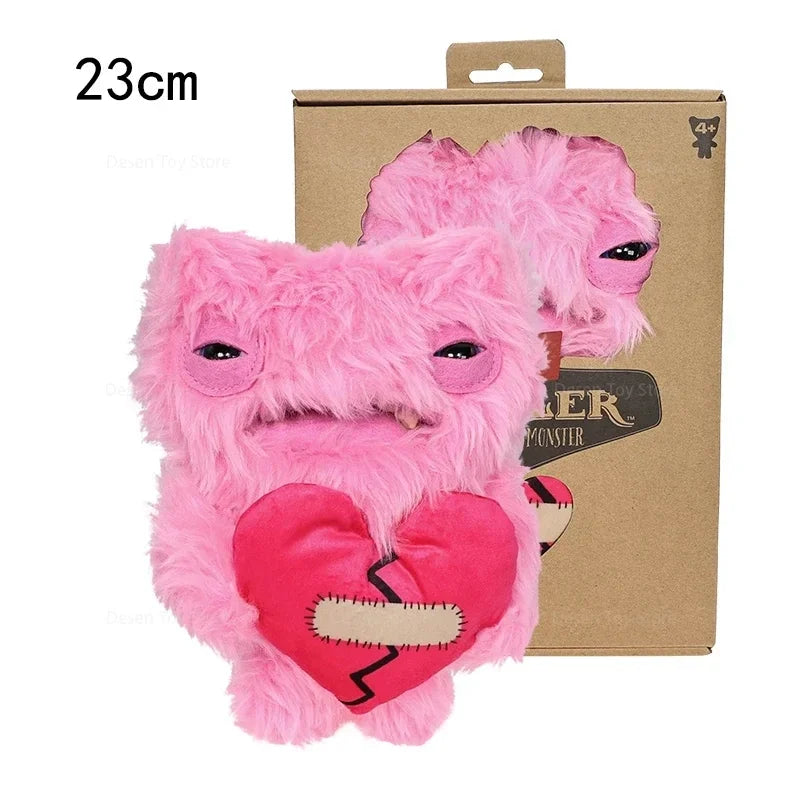 2025 Fuggler Plush Toy – Funny Ugly Monster Love Series, Wide-Eyed Alien Collectible for Kids