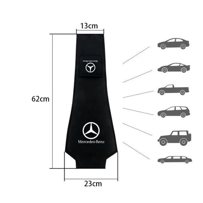 Mercedes-Benz Car Headrest Cover - Anti-Dirt Seat Pillow Protector for W203–W222 Models