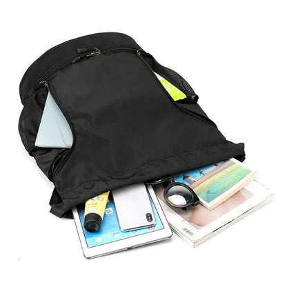 Sports Basketball Backpack — Waterproof Travel Bag for Outdoor, Swimming, Fitness, Hiking, Climbing, and Basketball Gear