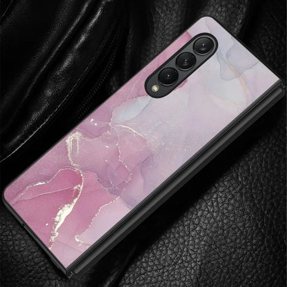 Granite Marble Shockproof Case for Samsung Galaxy Z Fold 3/4/5/6 5G – Protective Cover Funda