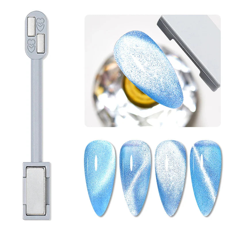 Cat Eye Nail Magnetic Stick – Heart-Shaped Magnet Tool for UV Gel Polish & Manicure Design