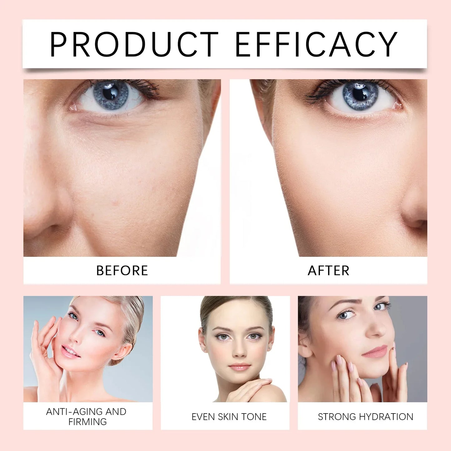 Collagen Multi-Bounce Balm Stick – Instant Wrinkle Removal, Anti-Aging, Firming & Brightening Moisturizer for Dull Skin