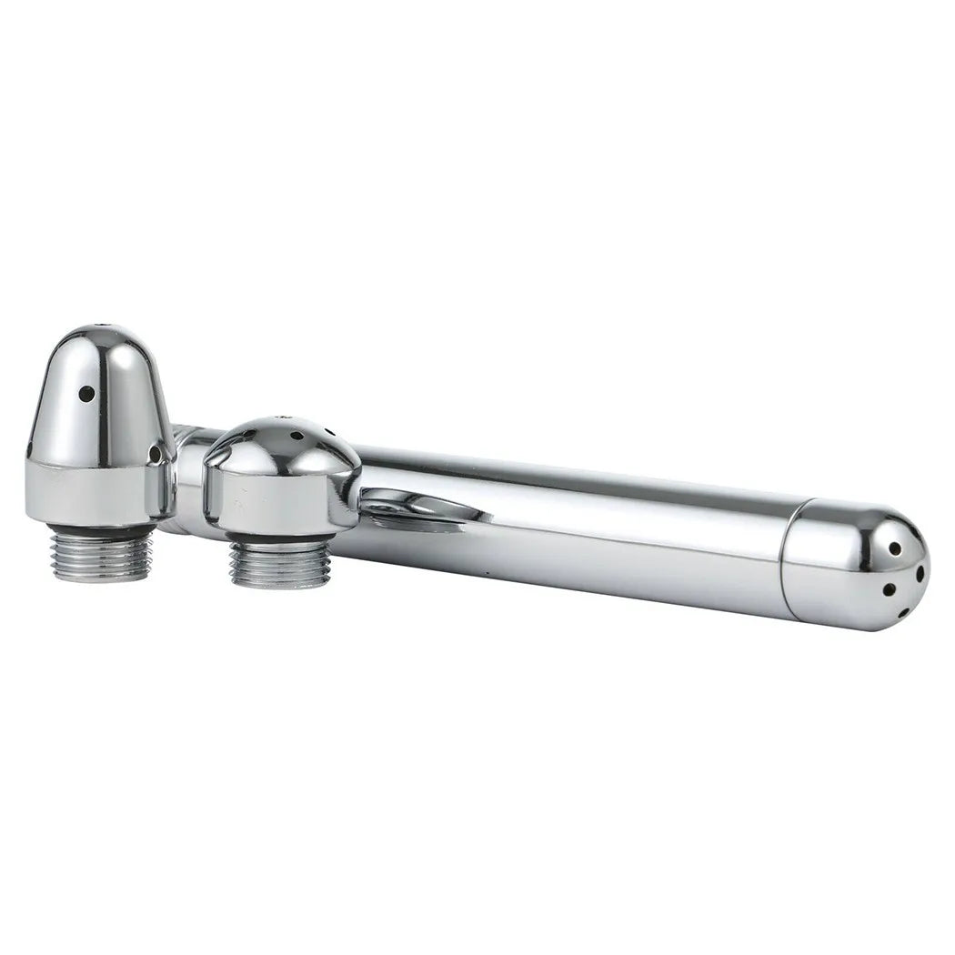 Anal Douche Enema Set – Aluminum Shower with 3 Nozzle Options for Complete Cleansing