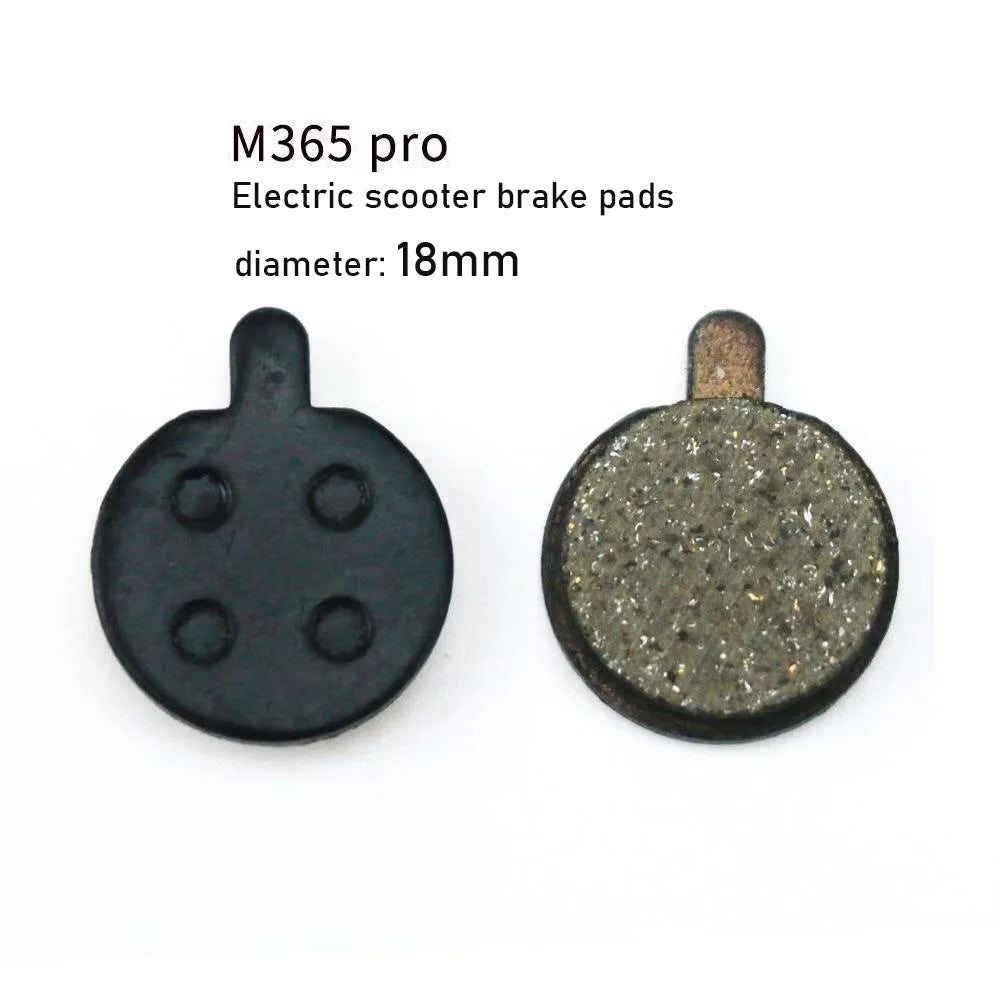 2/4/10/20pcs Disc Brake Pads for Xiaomi M365, 1S, Pro, Pro2 Electric Scooters - Semi-Metallic Resin Replacement Parts Kit, 18mm/20mm