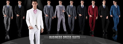 Men’s Slim Fit Houndstooth Blazer — Italian Style Casual Suit Jacket, Notched Lapel Check Coat for Wedding, Prom & Party 2024