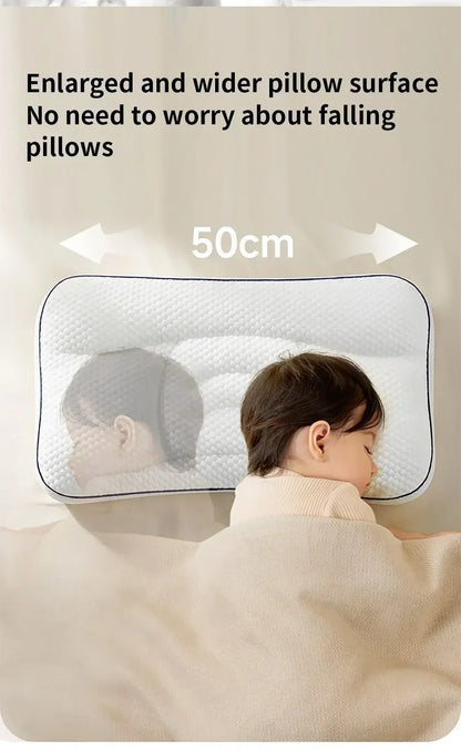 Baby Pillow for Newborns – Nursing Neck Support Cushion, Infant Sleep Pillow & Bedding Accessory for Moms and Kids