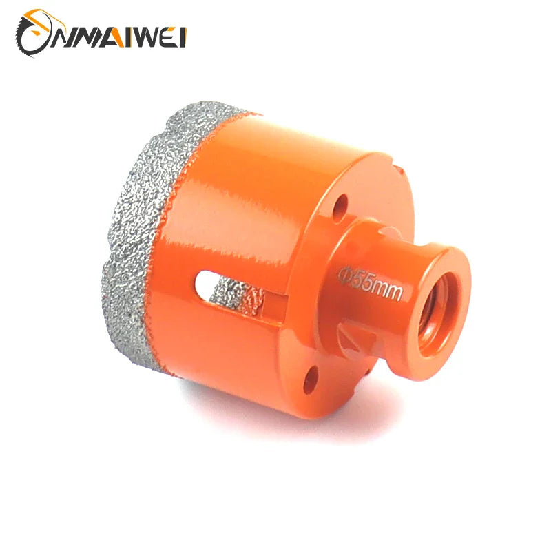 Diamond Brazed Dry Core Drill Bit 6–100mm Hole Saw (1pc) — For Porcelain Tile, Marble, Glass & Granite Cutting