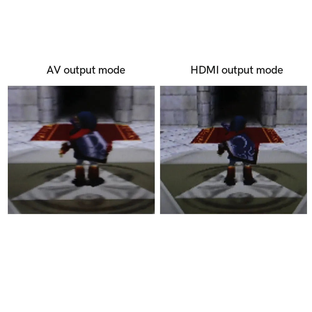 HISPEEDIDO N64 HDMI Mod Kit – Digital Transfer Port PCB Set for TV Gameplay with 3 Aspect Ratio Support