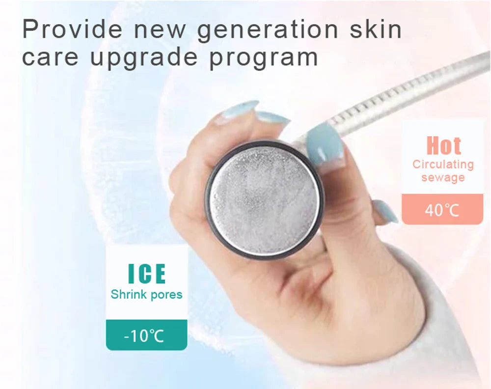 2024 NEW Dcool Portable Cool + Hot + EMS Facial Electroporation Machine – Skin Tightening, Anti-Puffiness Beauty Device