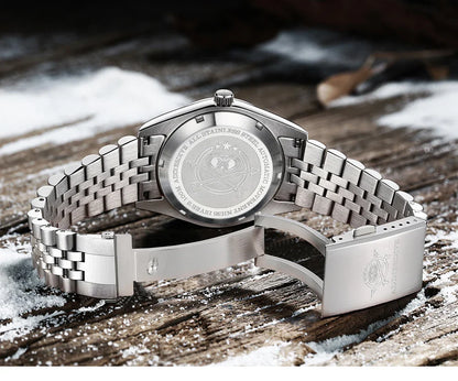 ADDIESDIVE 2024 Luxury Couple Watches – Sapphire Crystal Automatic Mechanical NH35A Steel Wristwatch for Men & Women Gift