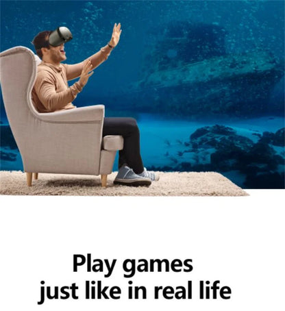 VRGpro X7 3D VR Headset – Virtual Reality Glasses Box for iOS & Android 5-7" Phones with Wireless Controller