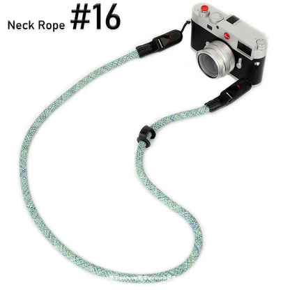 Nylon Rope Sling Quick Release Camera Strap – Wrist & Neck Shoulder Strap for Fujifilm, Sony, Nikon, Canon & Leica Mirrorless Cameras