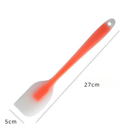 Food Grade Silicone Baking Spatula – Non-Stick Cream & Butter Scraper Kitchen Gadget for Cake & Pastry Cooking Use