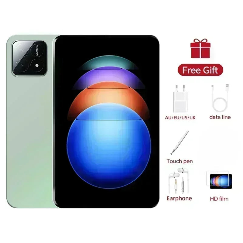 New7S Pro 2025 Tablet – Snapdragon 8 Gen 2, 4K Screen, 22GB RAM, 2TB Storage, Android 14, Dual-Mode 5G & Wi-Fi, 20000mAh Battery