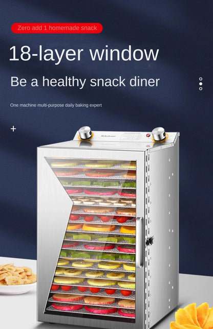 Beef Jerky & Fruit Dehydrator – Air Drying Machine for Snacks, Fruits, Vegetables & Pet Treats
