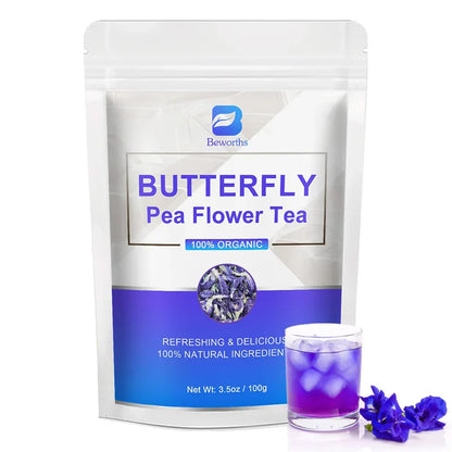 BEWORTHS 100% Natural Butterfly Herb Extract — Immunity Boost with Vitamin C & E Antioxidants for Beauty
