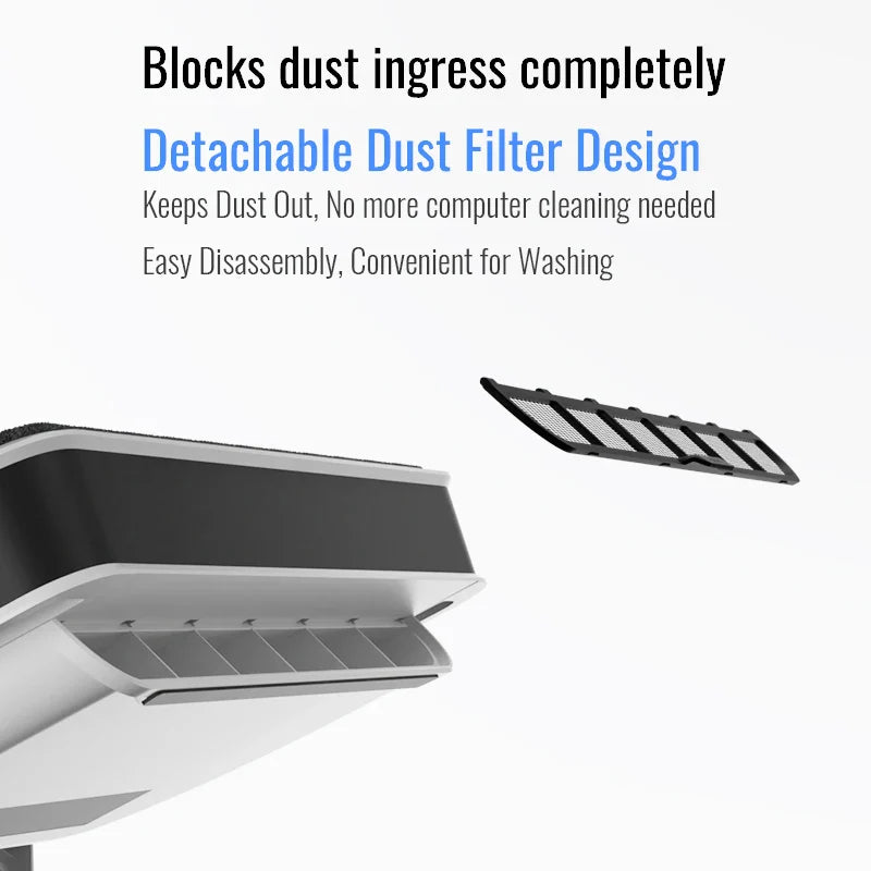 Flydigi BS2 Pro Laptop Cooler – Dual Fan Intelligent Overclocking Stand with Noise Reduction & Variable Frequency, NEW