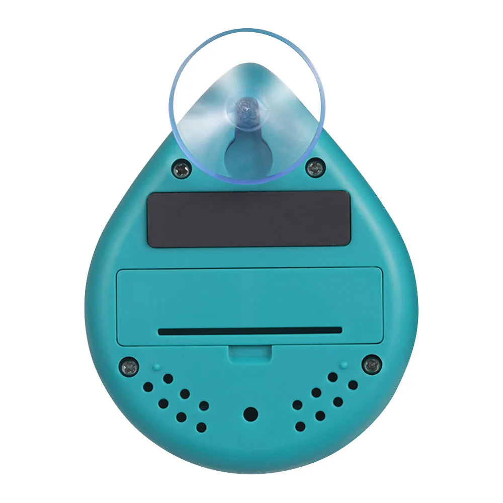 Digital Shower Timer - Energy-Saving Bathroom Countdown Timer and Water Drop Alarm Clock