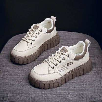 2025 Women’s Spring Casual Shoes – Campus Style Platform Sneakers, Designer Leather Footwear, Versatile Fashion Sneakers