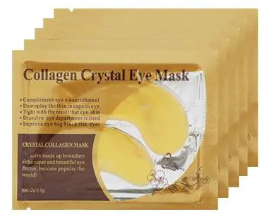 20 Pcs Gold Collagen Crystal Eye Masks – Firming & Moisturizing Nourishing Eye Patches