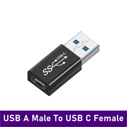 Tongdaytech Type C OTG USB Adapter – USB-C Male to USB-A Female Converter for MacBook, Samsung S20, OTG Connector