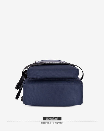 Men’s Chest Bag – Large Capacity Lightweight Nylon Crossbody Shoulder Backpack for Travel, Korean Style